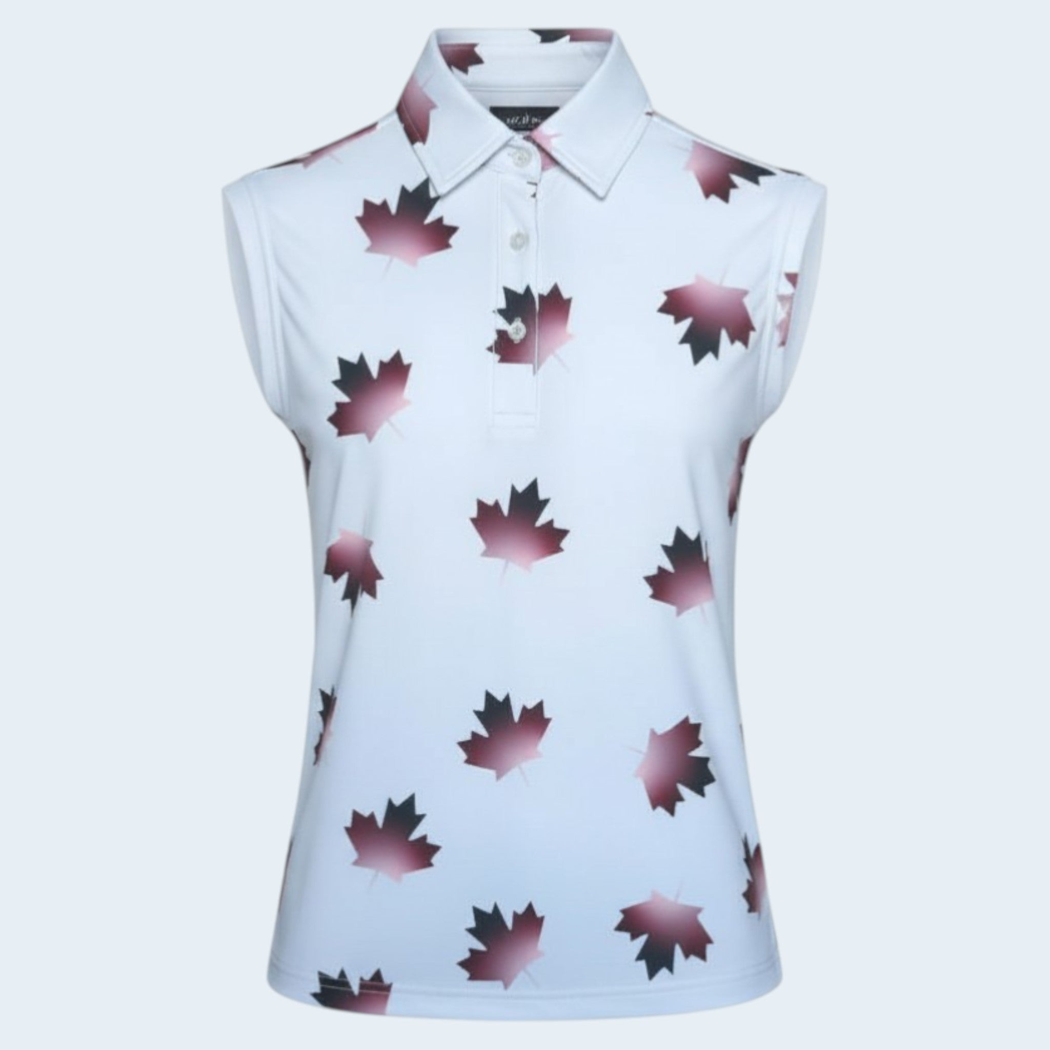 O'Canada Ladies Sleeveless Polo.- White